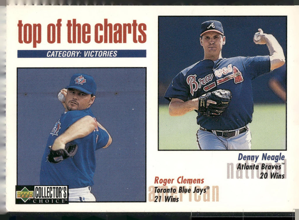 1998 Collector's Choice #257 Roger Clemens / Denny Neagle