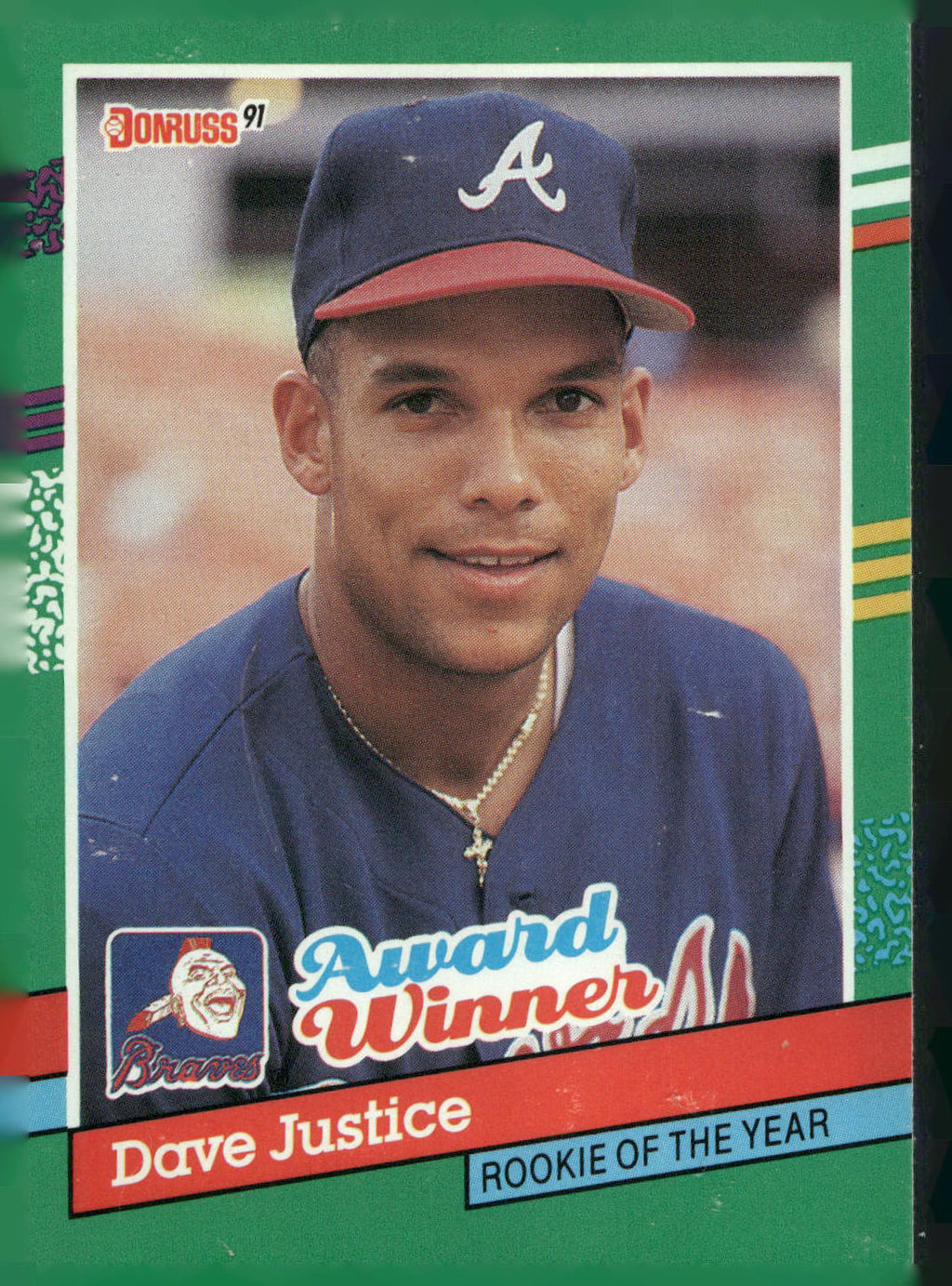 1991 Donruss #683 Dave Justice