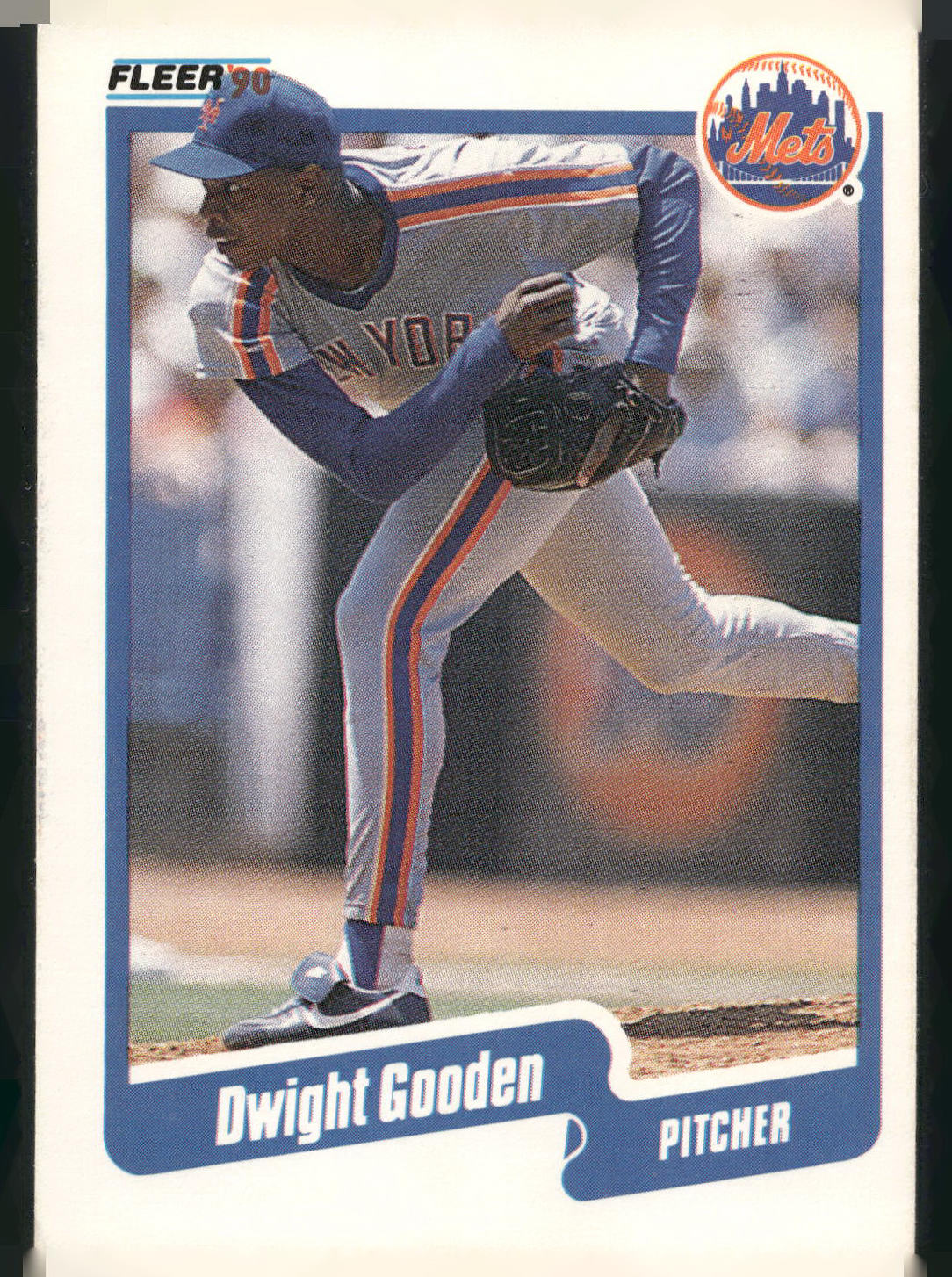1990 Fleer #204 Dwight Gooden