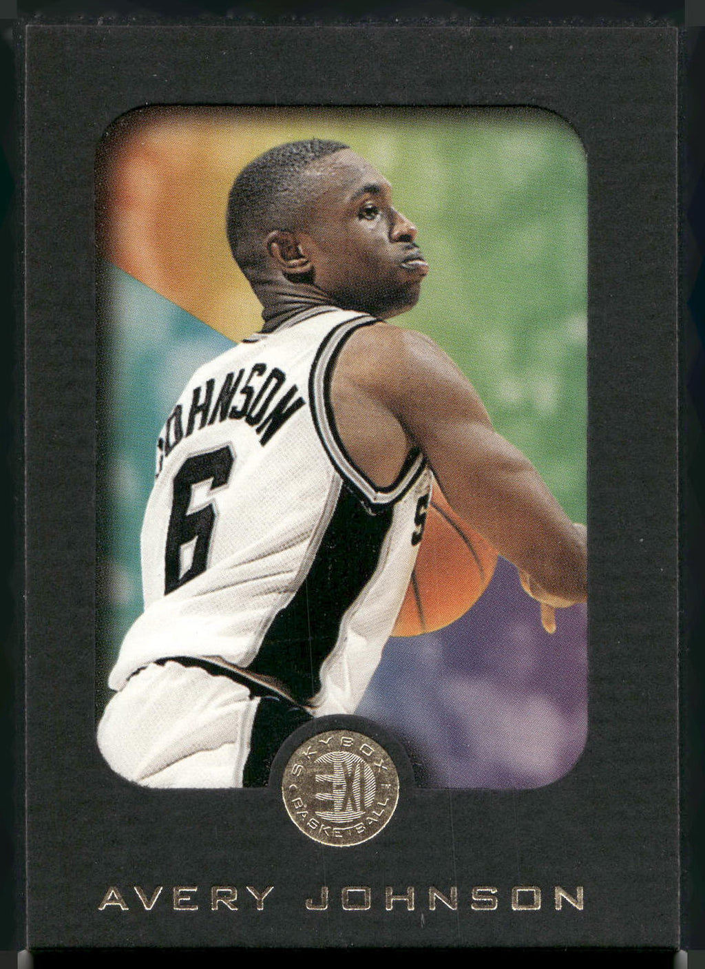 1995-96 SkyBox E-XL #74 Avery Johnson