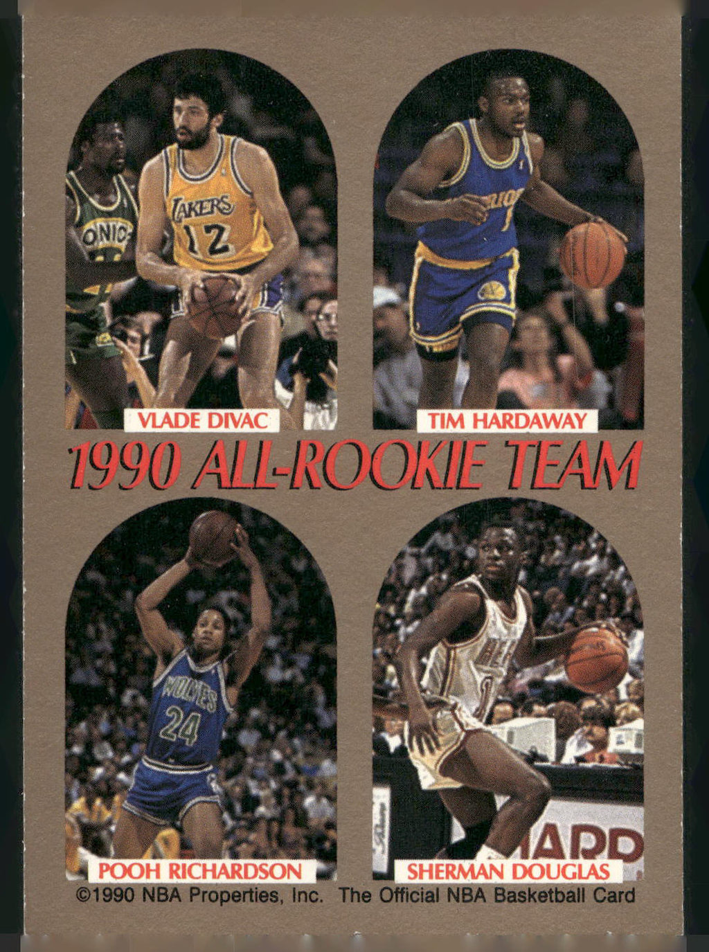 1990-91 Hoops David Robinson Divac Hardaway Richardson Douglas
