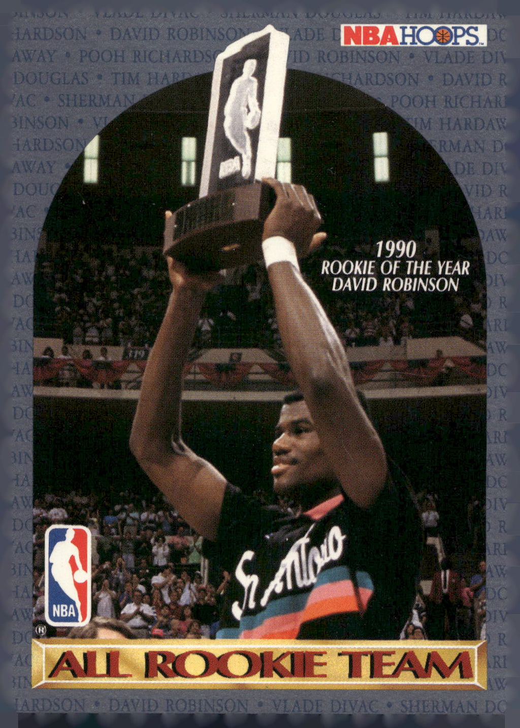 1990-91 Hoops David Robinson Divac Hardaway Richardson Douglas