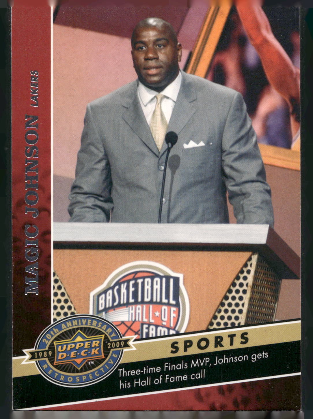 2009 Upper Deck 20th Anniversary #1653 Magic Johnson