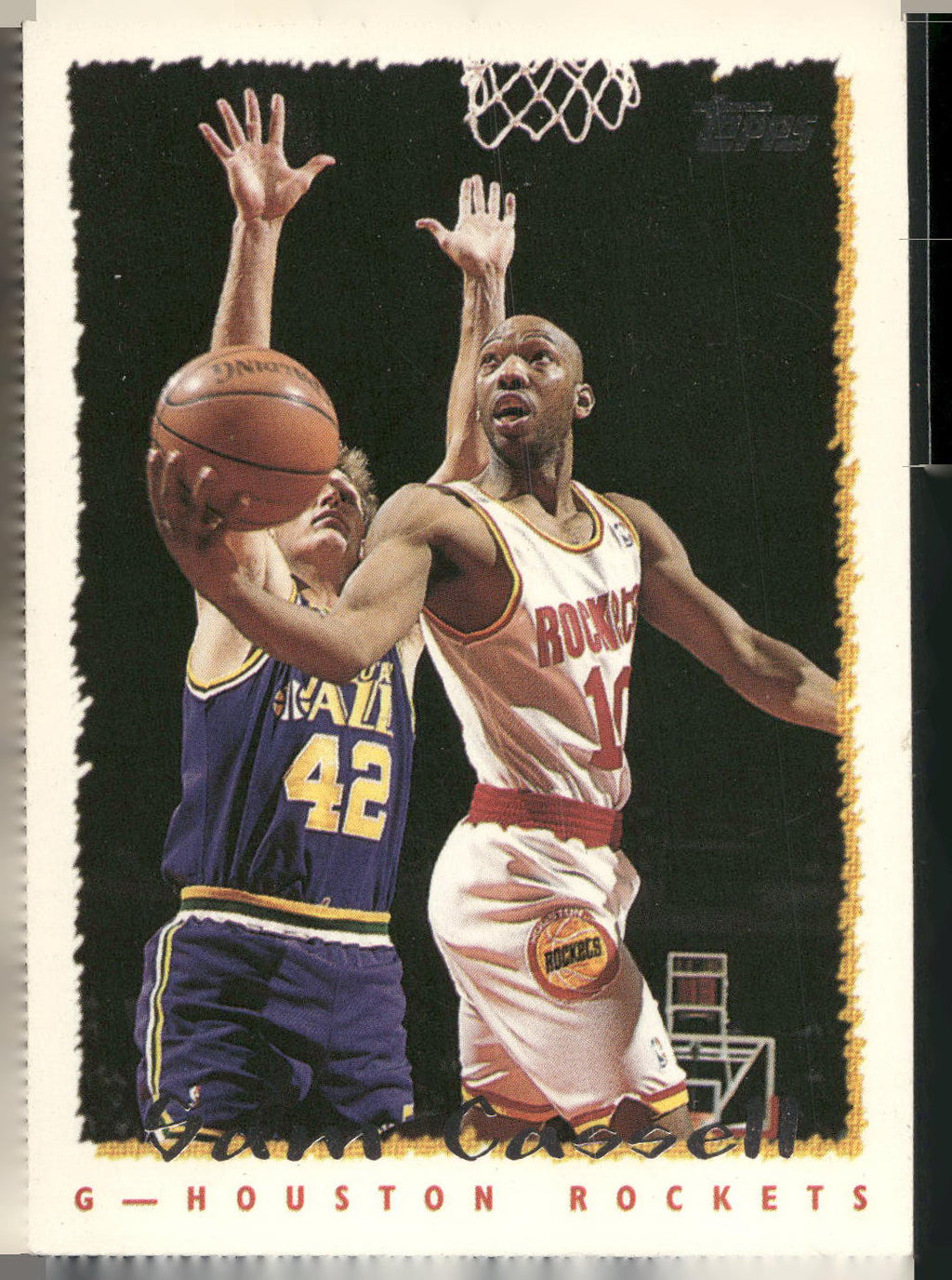 1994-95 Topps #63 Sam Cassell
