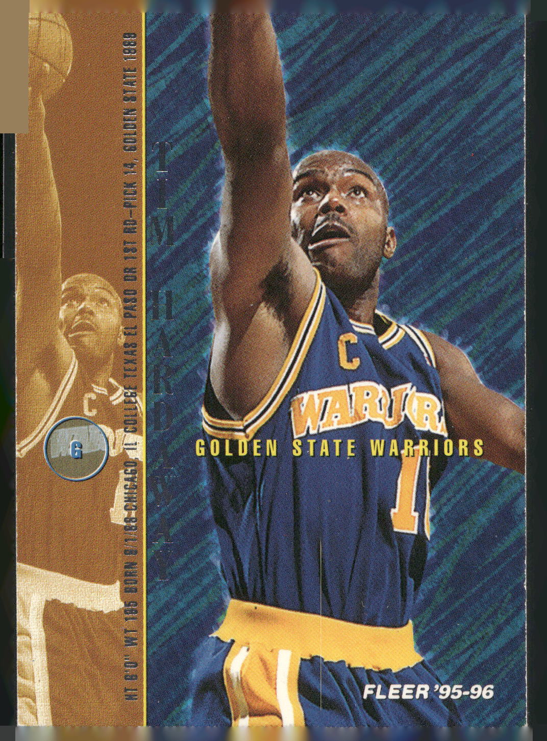 1995-96 Fleer #58 Tim Hardaway