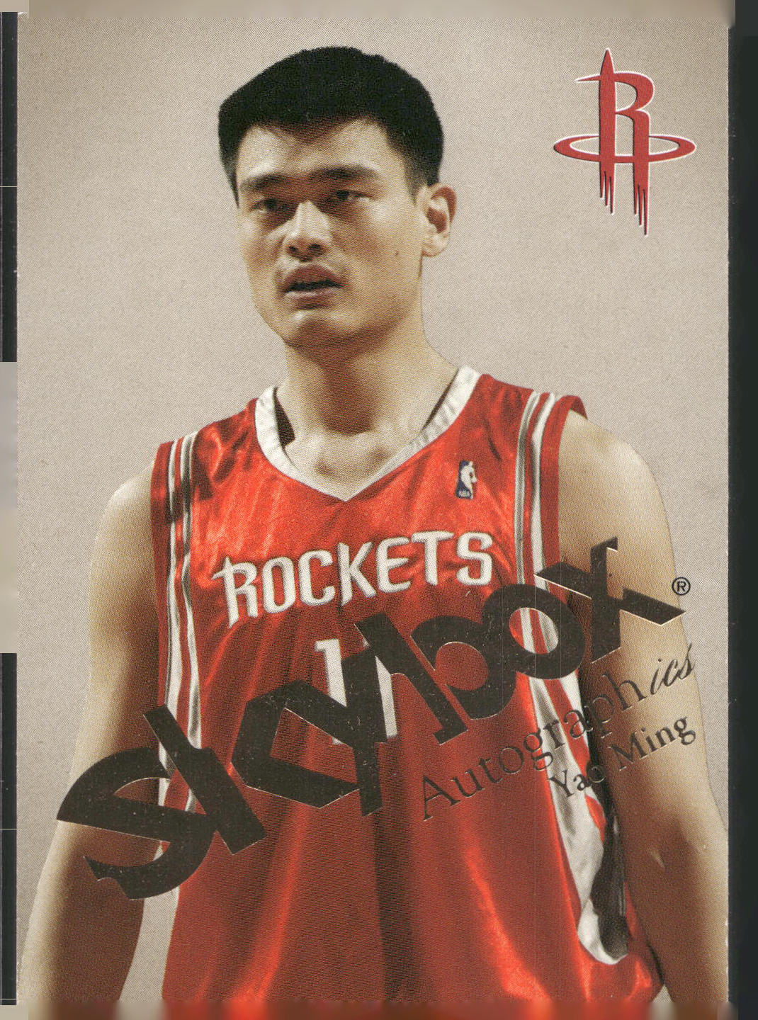 2003-04 SkyBox Autographics #11 Yao Ming