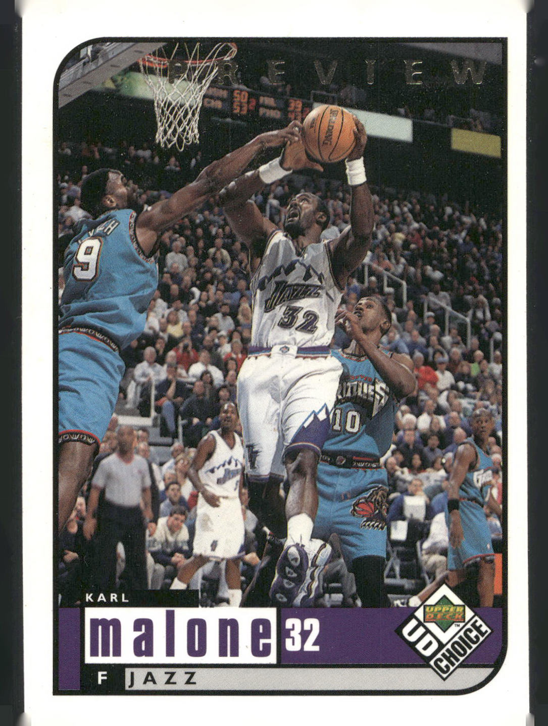 1998-99 UD Choice #143 Karl Malone