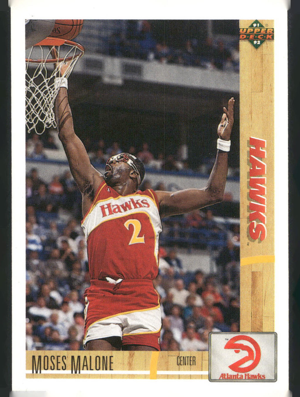 1991-92 Upper Deck #47 Moses Malone