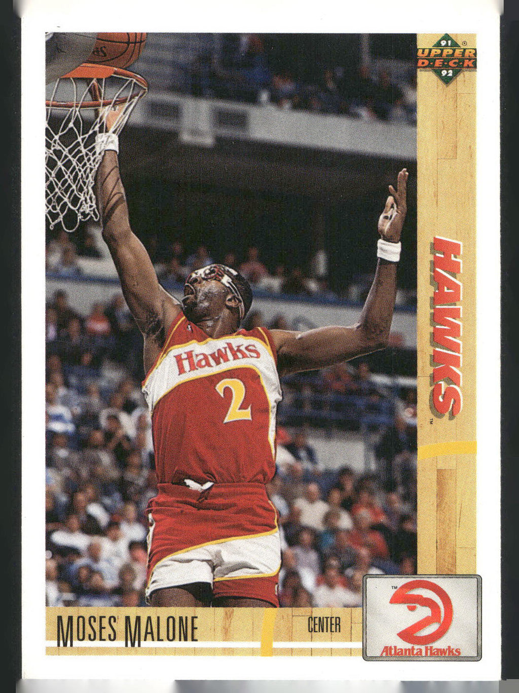 1991-92 Upper Deck #47 Moses Malone