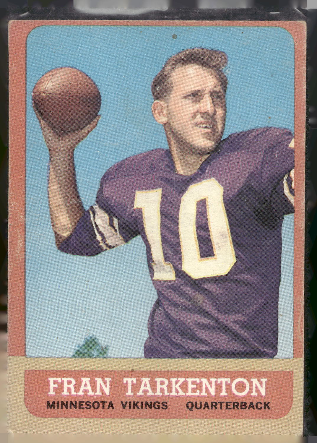 1963 Topps #98 Fran Tarkenton