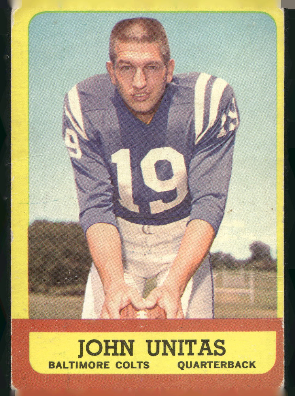 1963 Topps #1 John Unitas