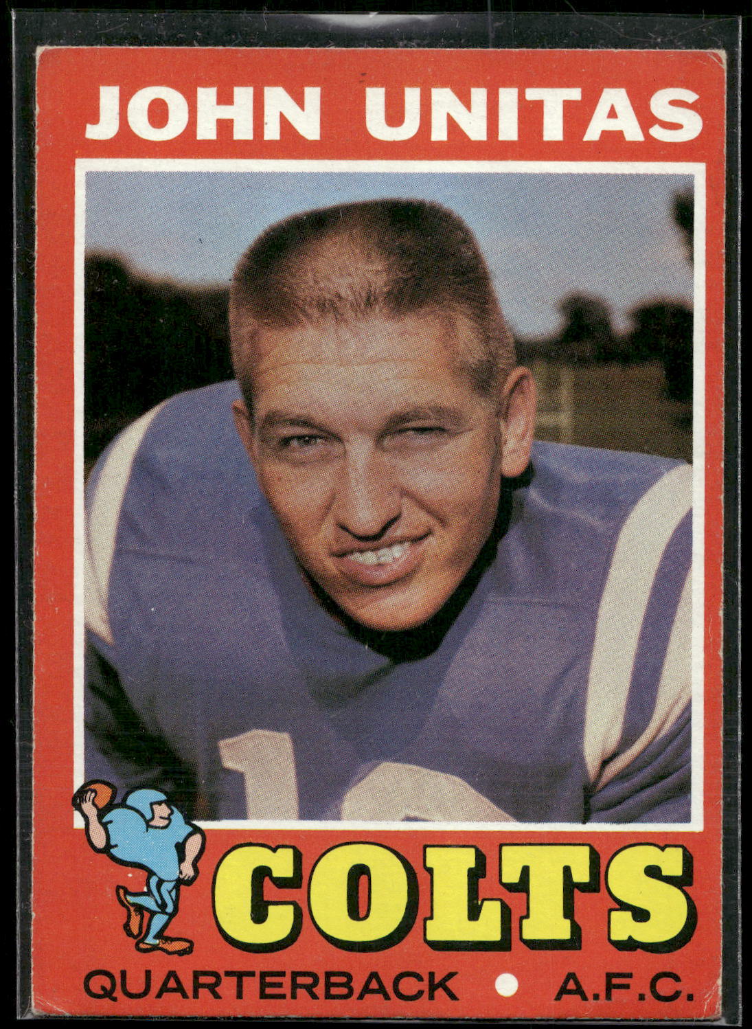 1971 Topps #1 John Unitas