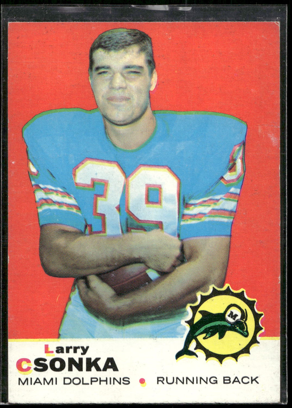1969 Topps #120 Larry Csonka