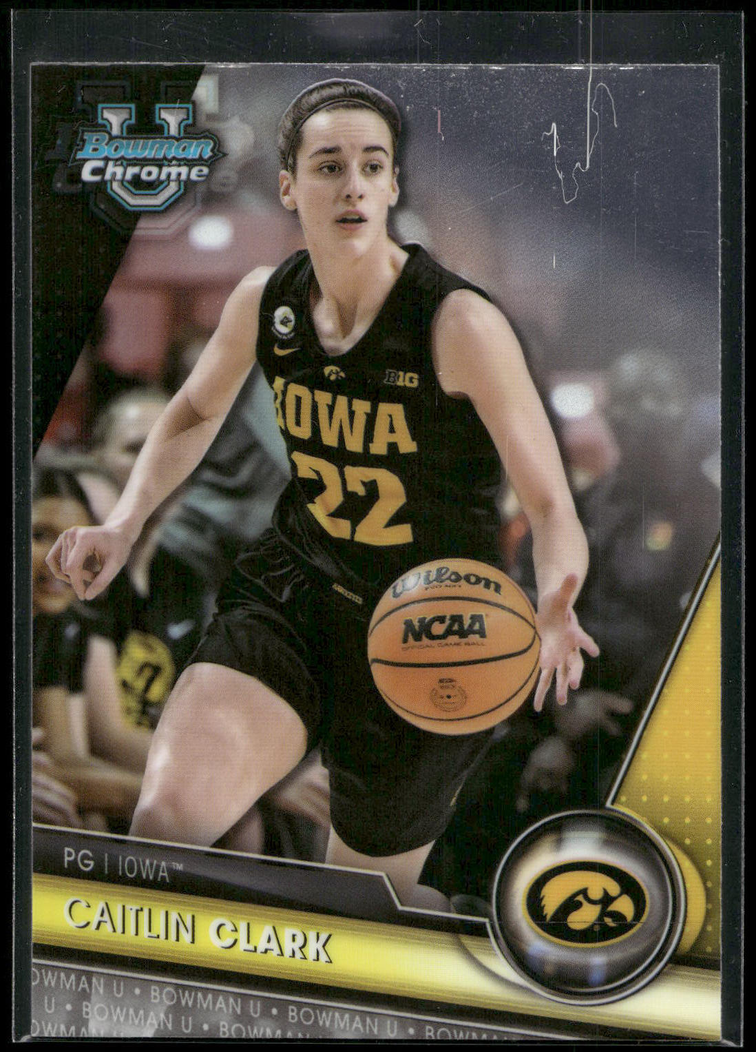 2023-24 Bowman University Chrome #34 Caitlin Clark