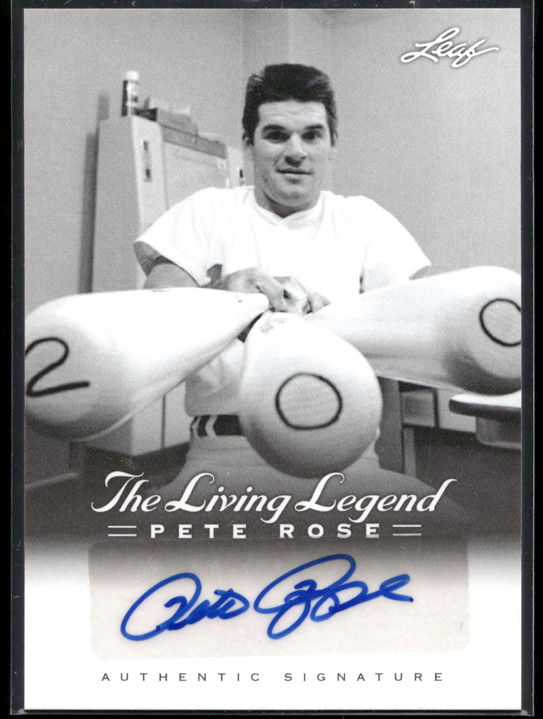 2012 Leaf Pete Rose The Living Legend #AU-7 Pete Rose Autographs
