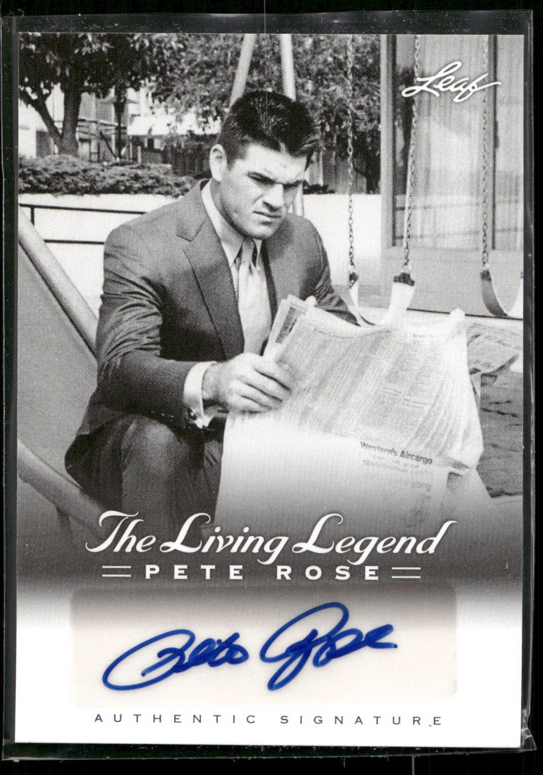 2012 Leaf Pete Rose The Living Legend #AU-6 Pete Rose Autographs