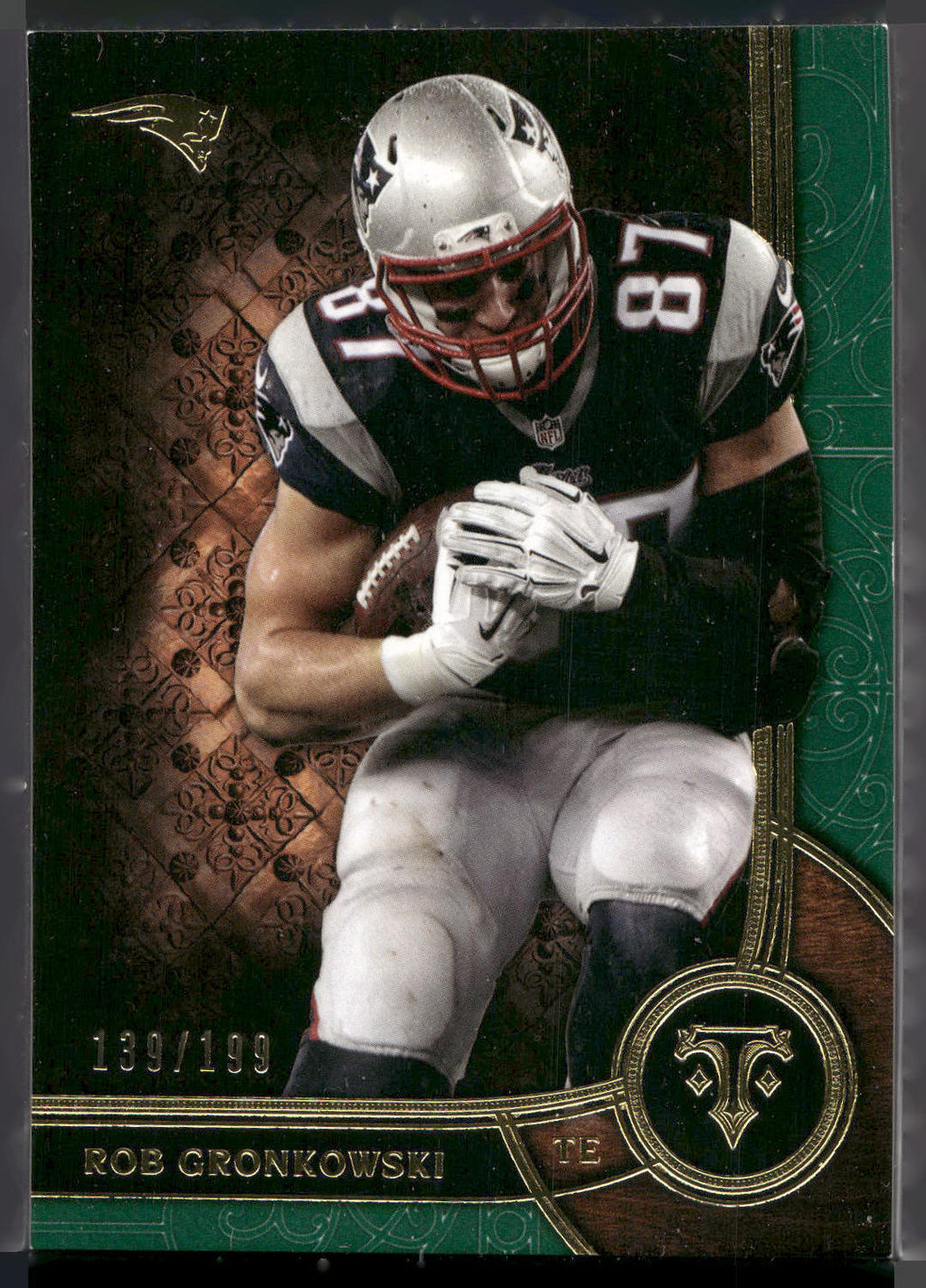 2015 Topps Triple Threads #10 Rob Gronkowski