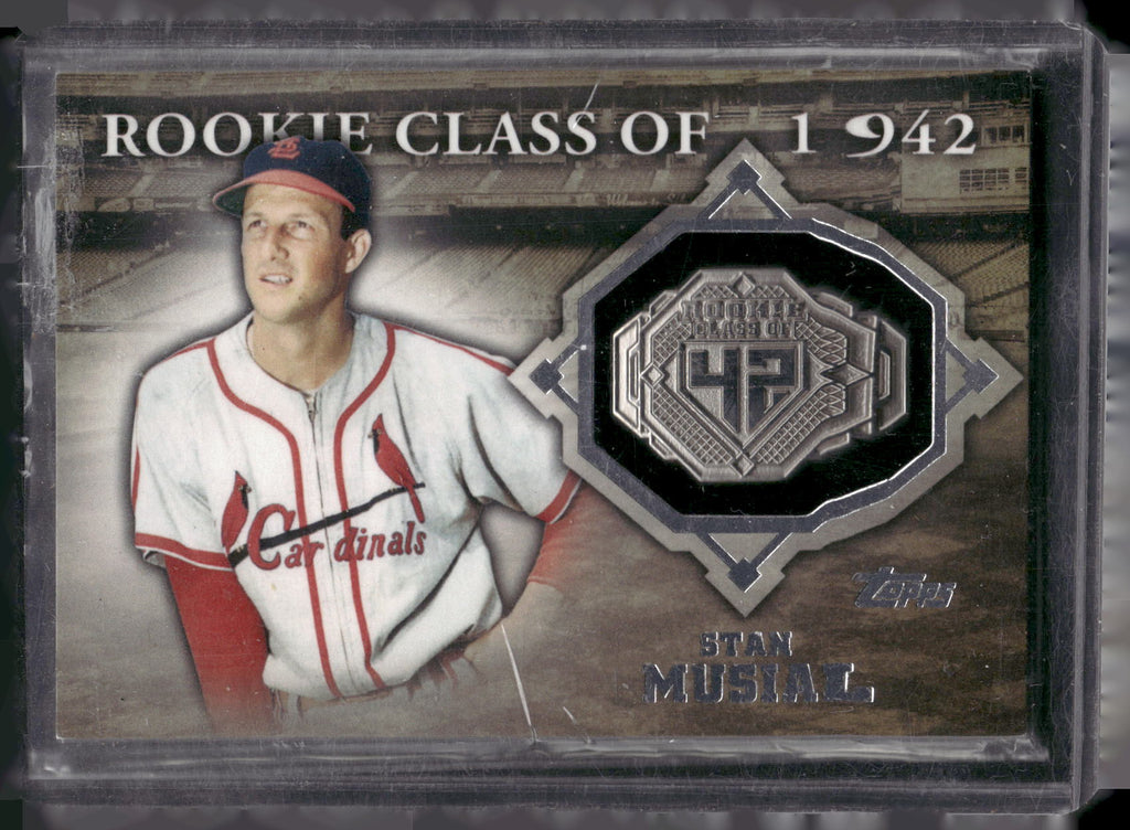 2014 Topps #CR-19 Stan Musial Class Rings Silver