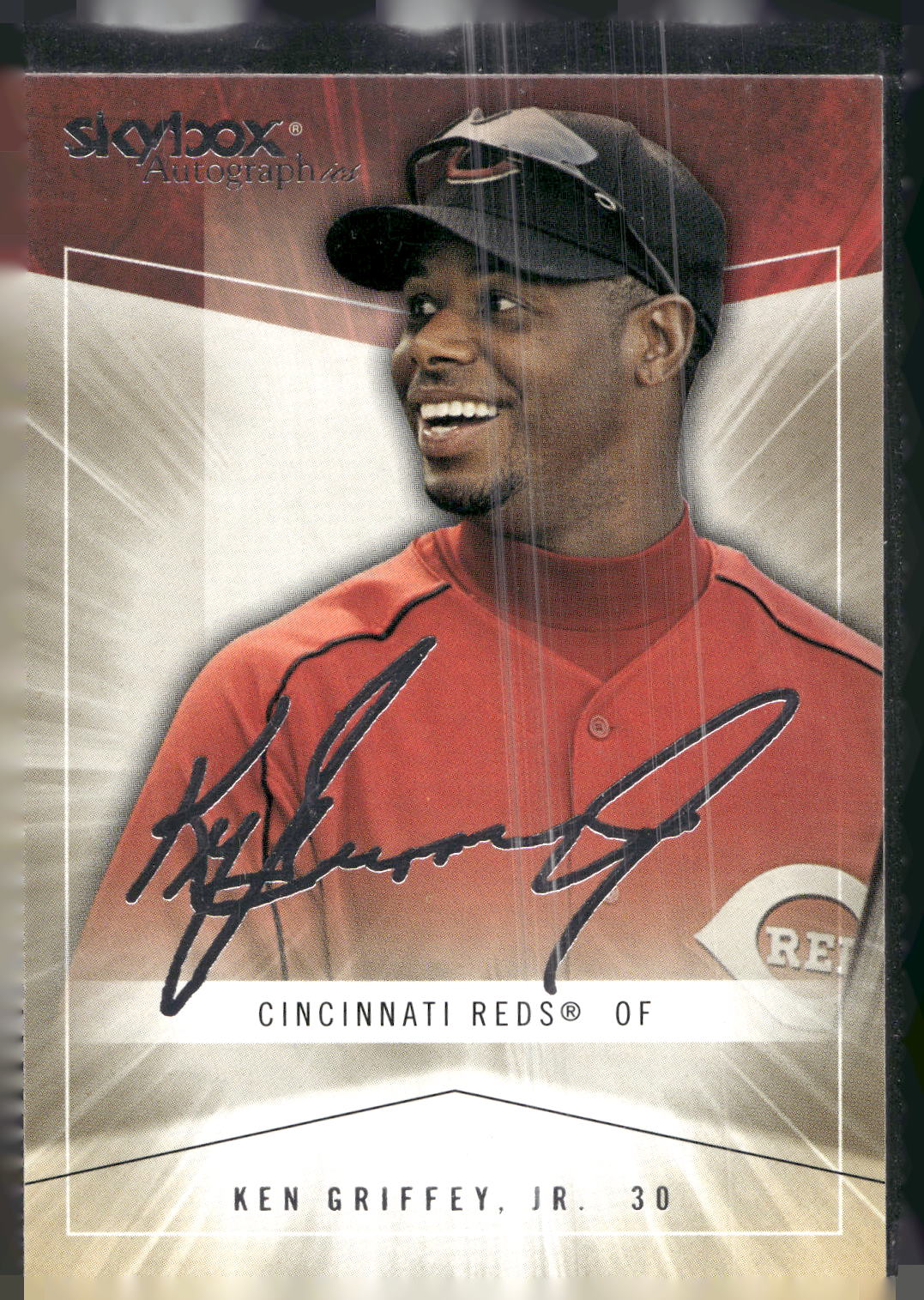 2005 SkyBox Autographics #17 Ken Griffey Jr.