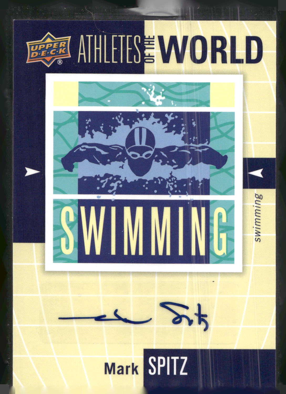 2011 Upper Deck World of Sports #AW-MS Mark Spitz Athletes of the World Auto