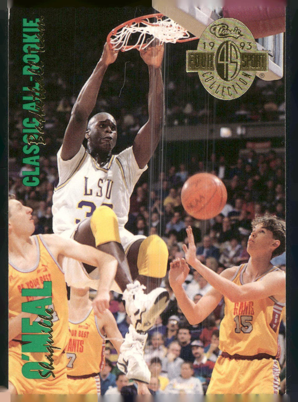 1993 Classic Four Sport #315 Shaquille O'Neal