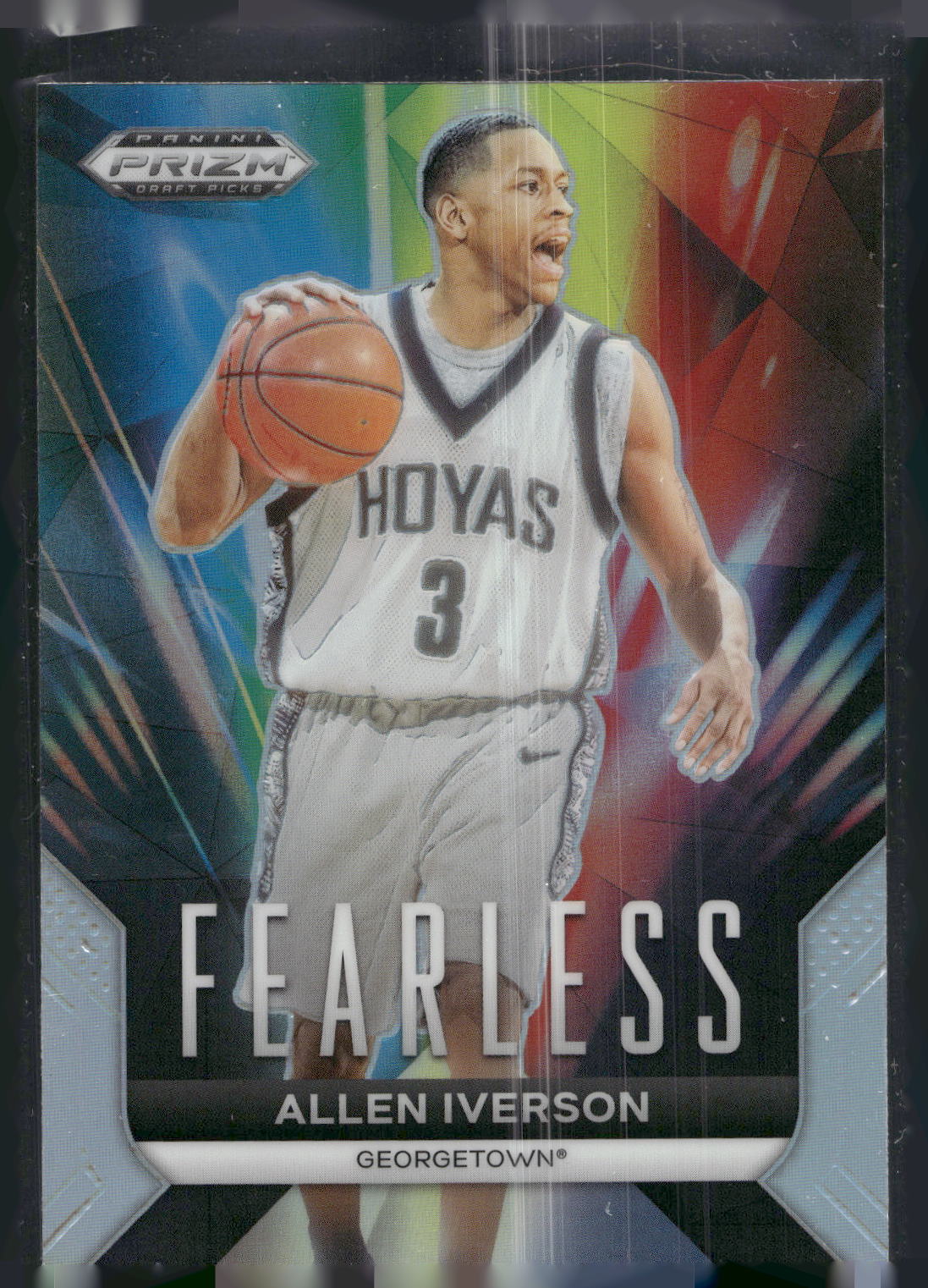 2024 Panini Prizm Draft Picks #17 Allen Iverson Fearless