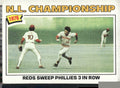 1977 Topps #277 1976 N.L. Championship NLCS
