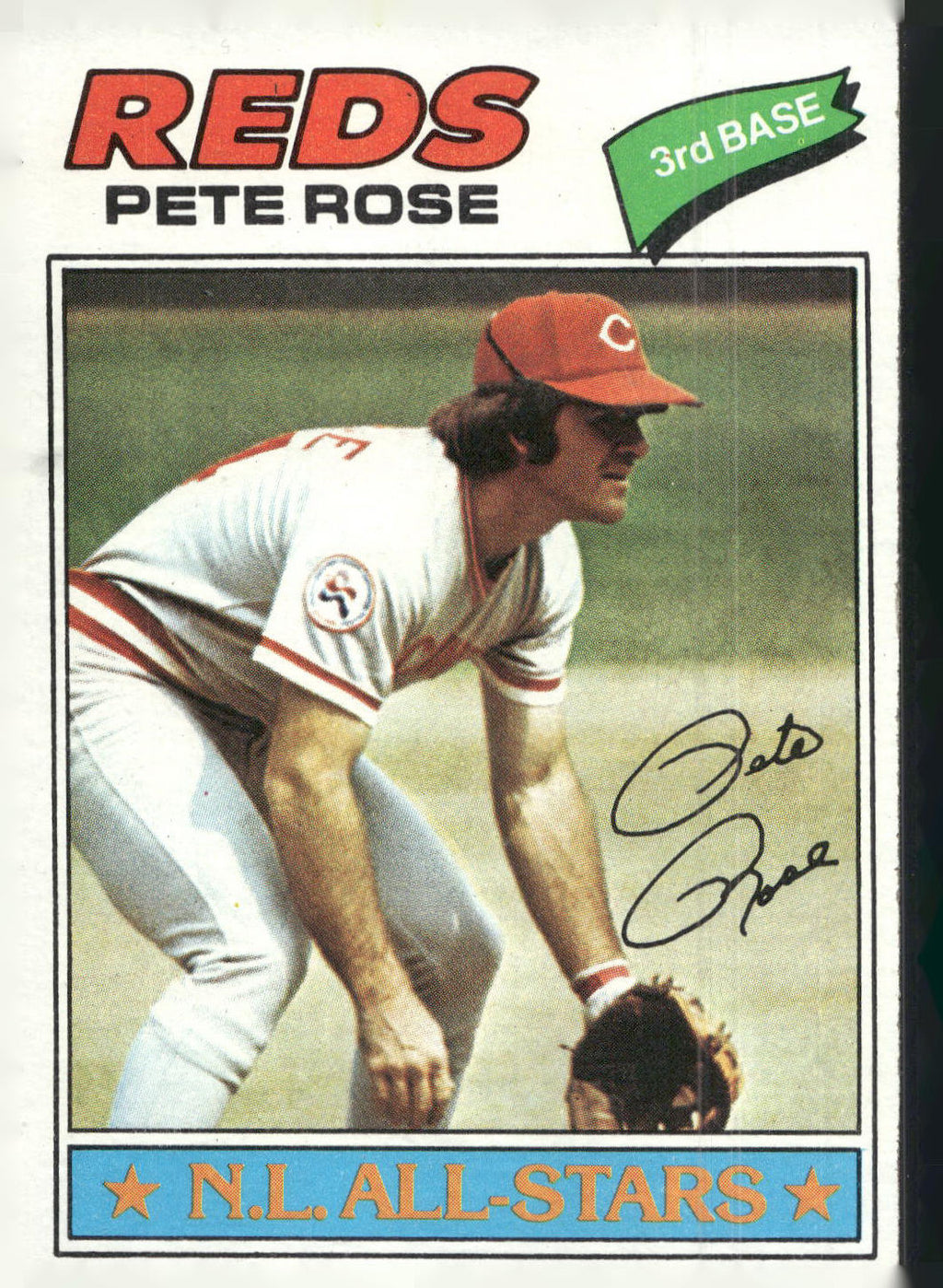 1977 Topps #450 Pete Rose