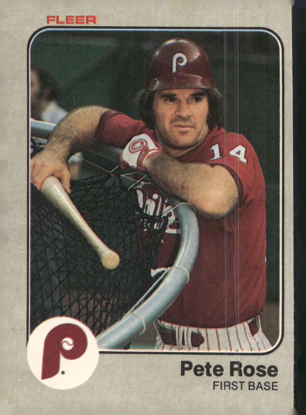 1983 Fleer #171 Pete Rose
