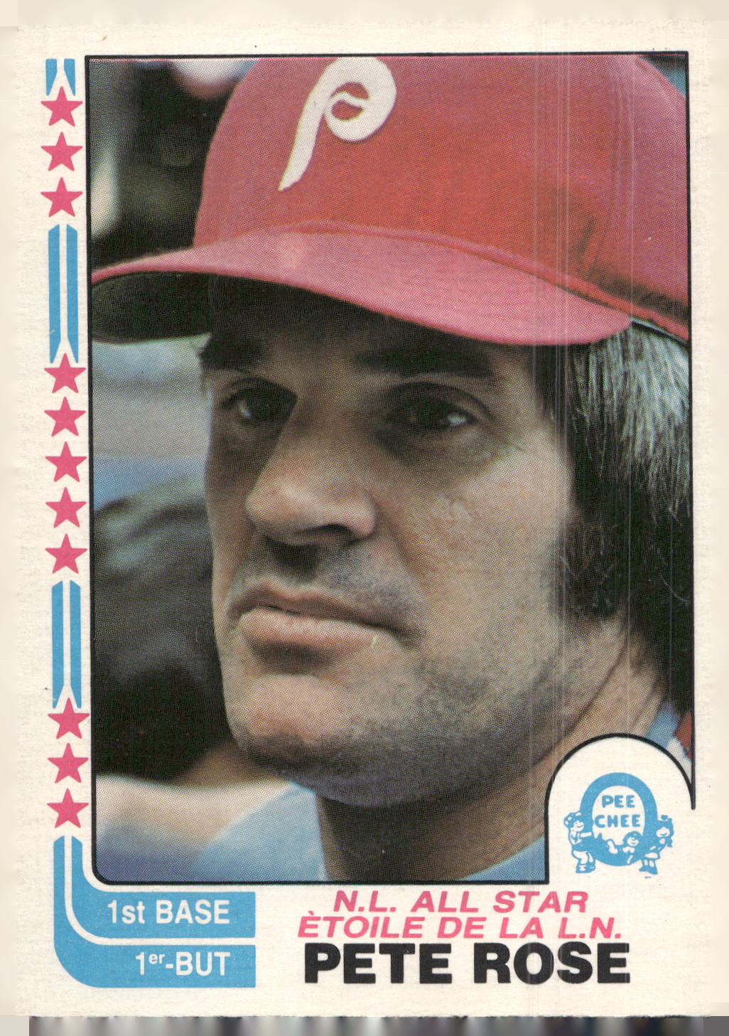 1982 O-Pee-Chee #337 Pete Rose