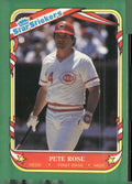 1987 Fleer Star Stickers #102 Pete Rose