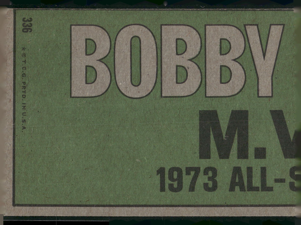 1974 Topps #336 All-Star Left Fielders (Bobby Murcer / Pete Rose)