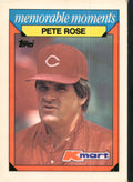 1988 Topps Kmart Memorable Moments #22 Pete Rose