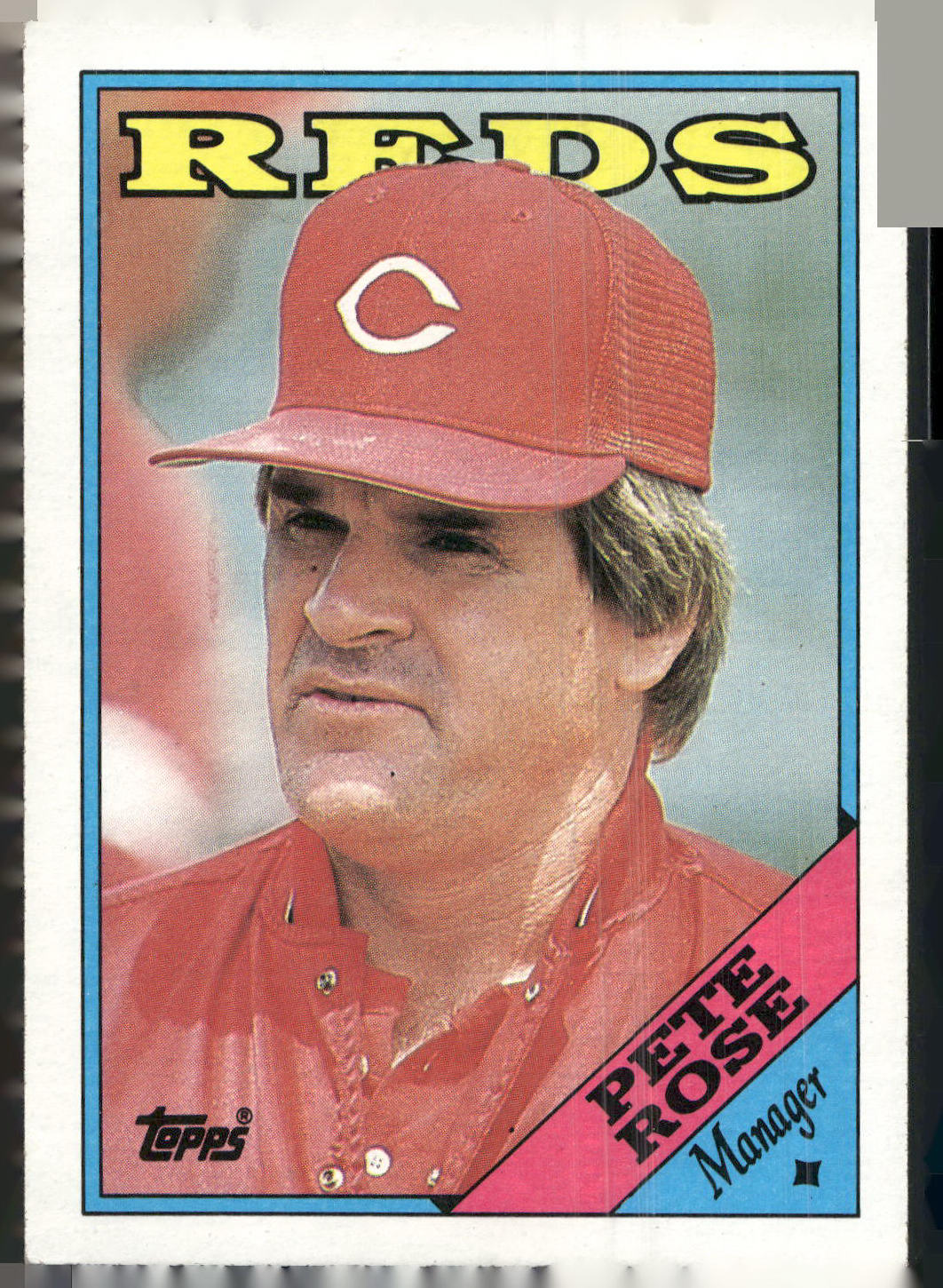 1988 Topps #475 Pete Rose