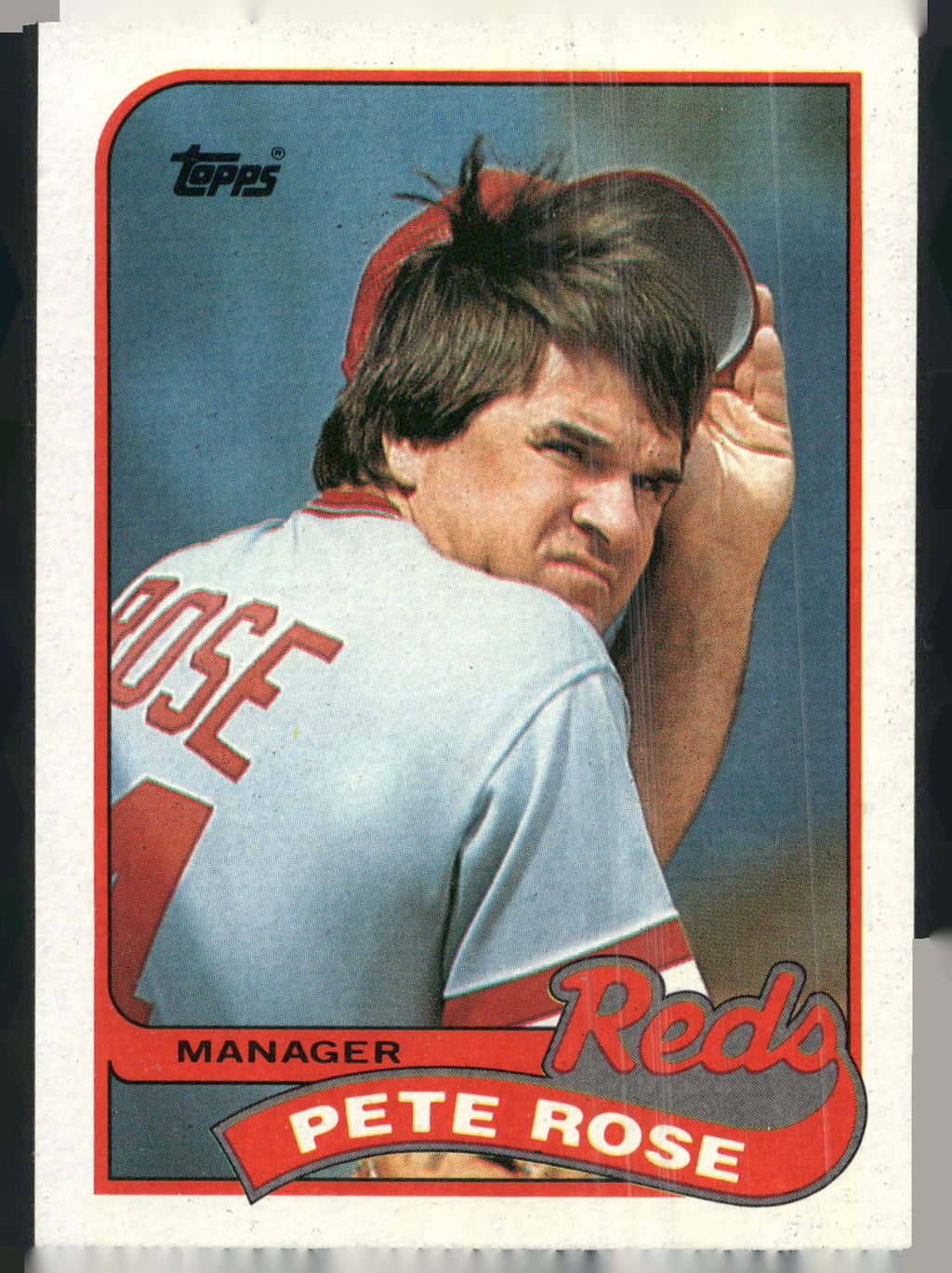 1989 Topps #505 Pete Rose