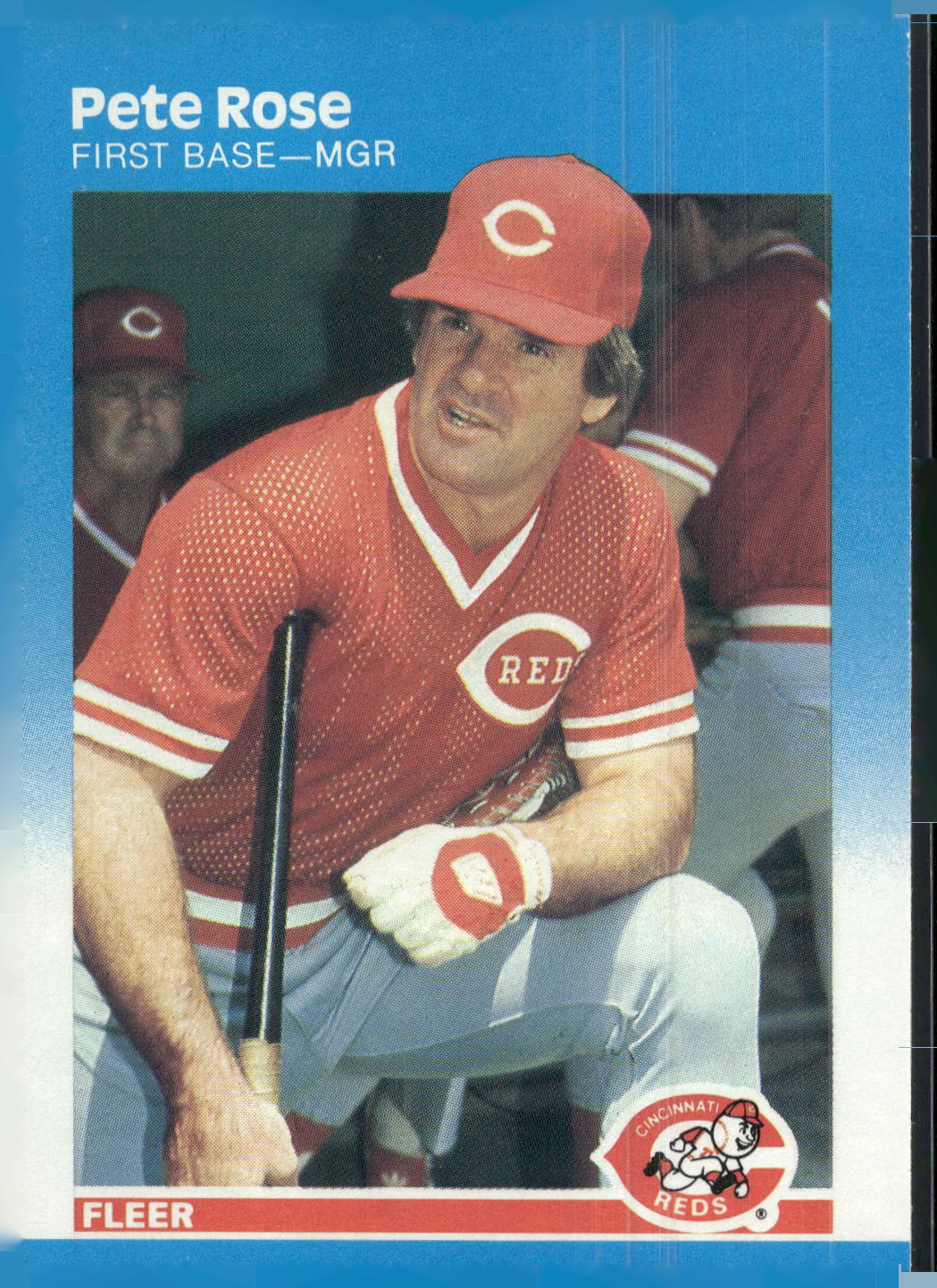 1987 Fleer #213 Pete Rose