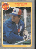 1985 Fleer #640 4,000th Hit (Pete Rose)