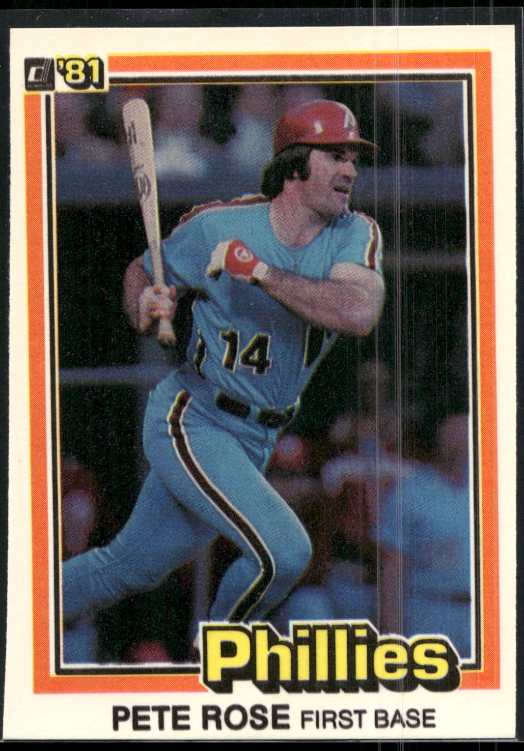 1981 Donruss #251 Pete Rose