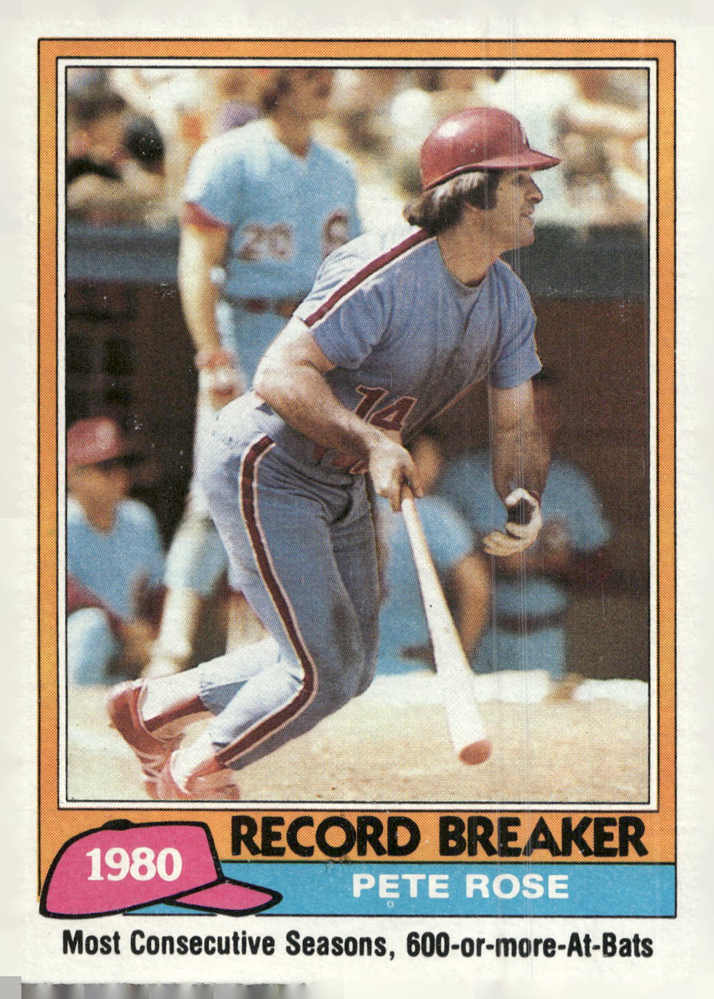 1981 Topps #205 Pete Rose