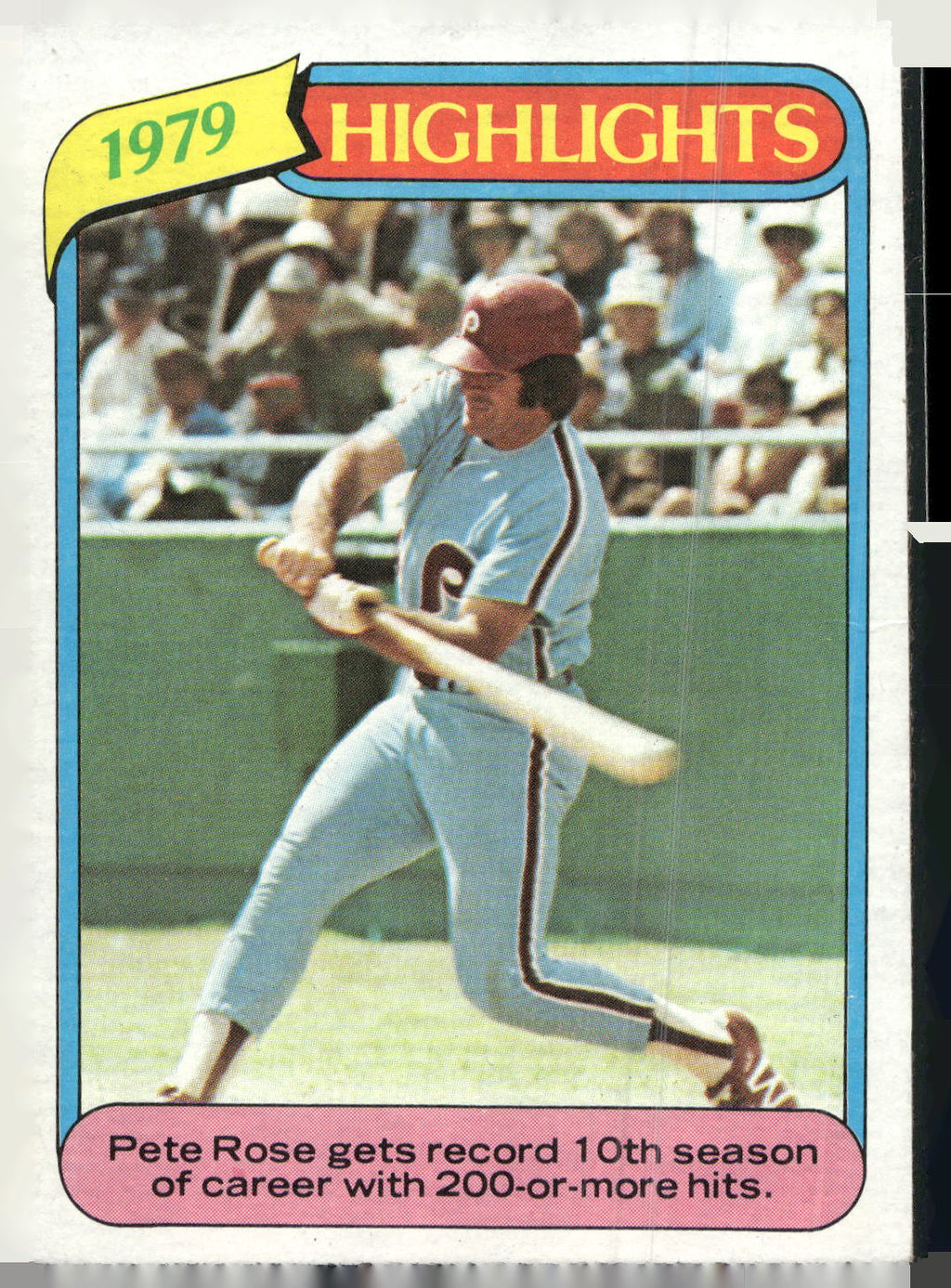 1980 Topps #4 Pete Rose