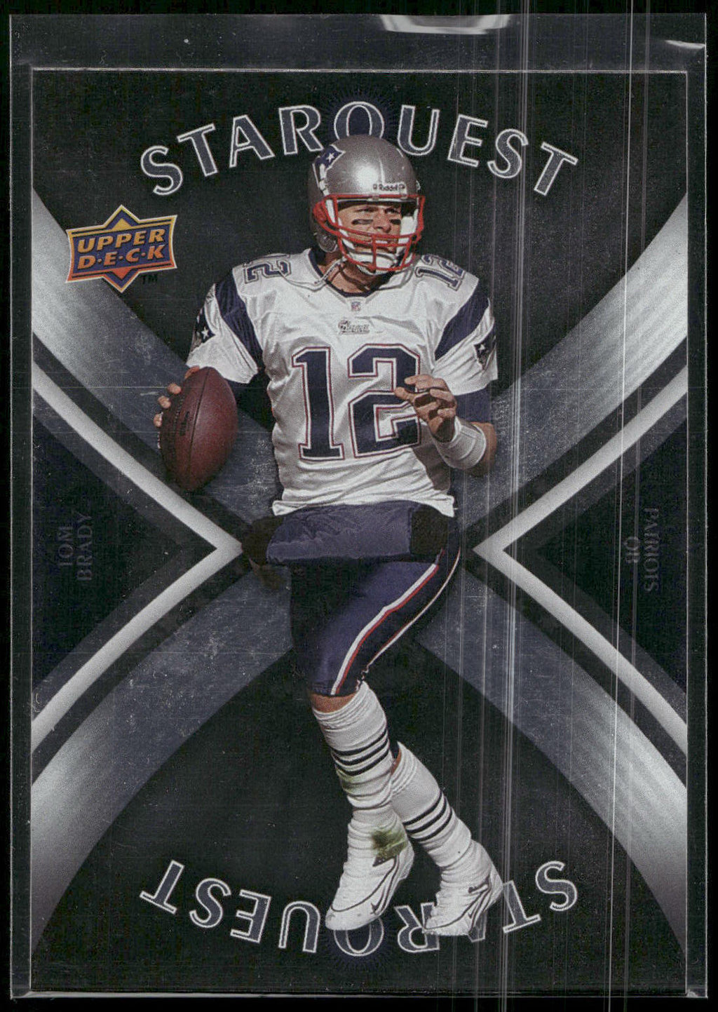 2008 Upper Deck #SQ29 Tom Brady StarQuest Silver Board