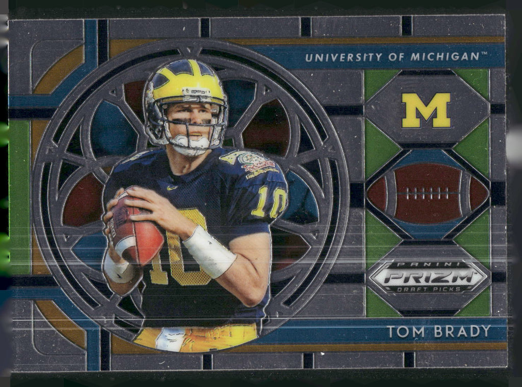 2019 Panini Prizm Draft Picks #100 Tom Brady