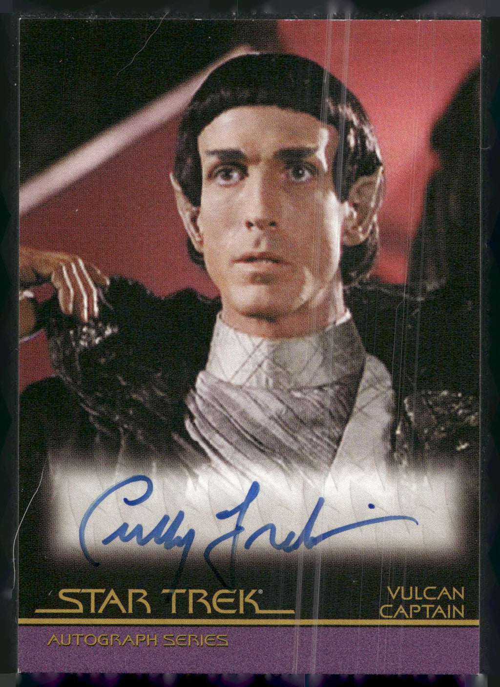 2007 Rittenhouse The Complete Star Trek Movies #A35 Cully Fredricksen Auto