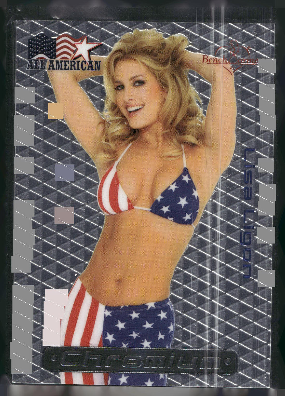 2002 Bench Warmer #5 Lisa Ligon All-American Chromium