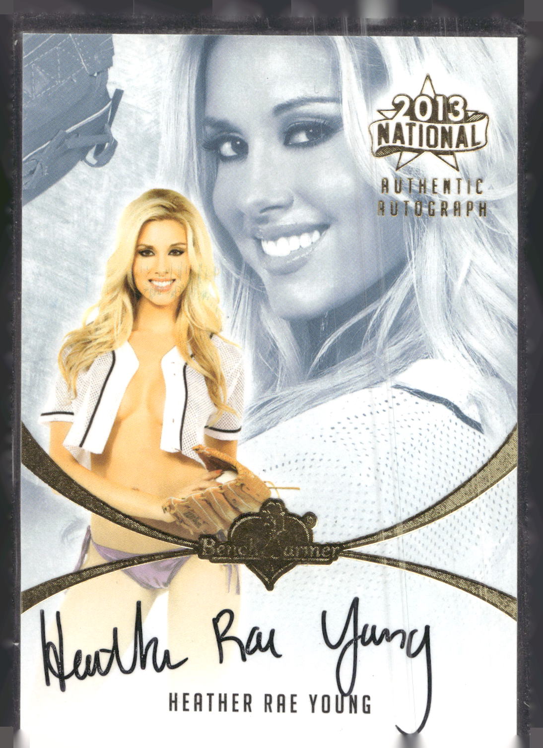 2013 Bench Warmer National #NNO Heather Rae Young Autographs