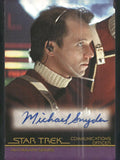 2007 Rittenhouse The Complete Star Trek Movies #A36 Michael Snyder Autograph