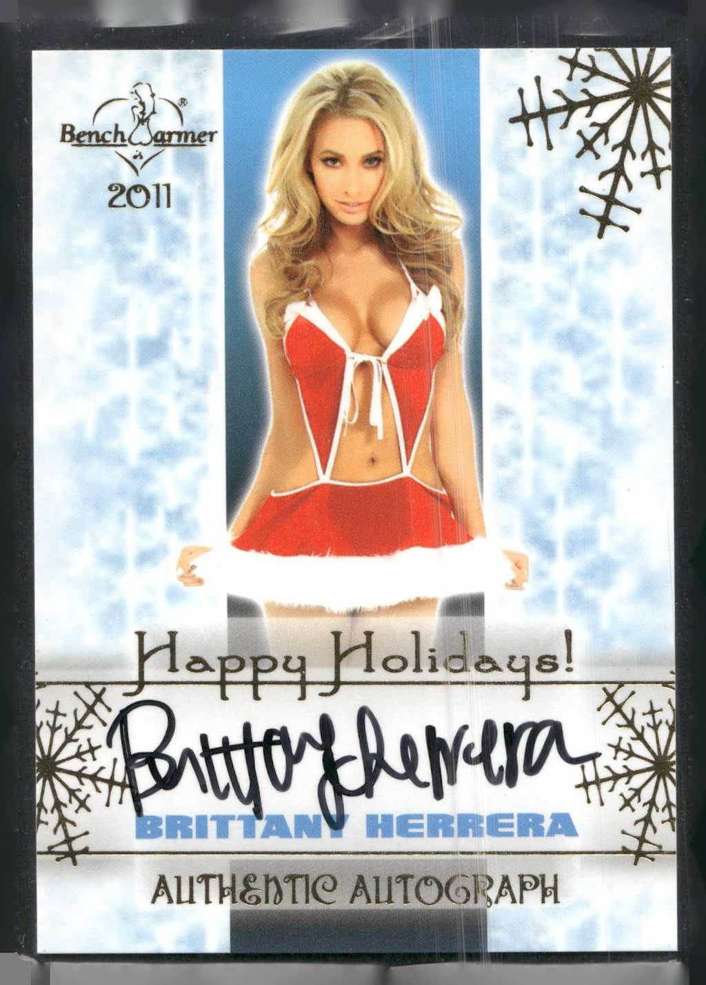 2011 Bench Warmer Brittany Herrera Autographs