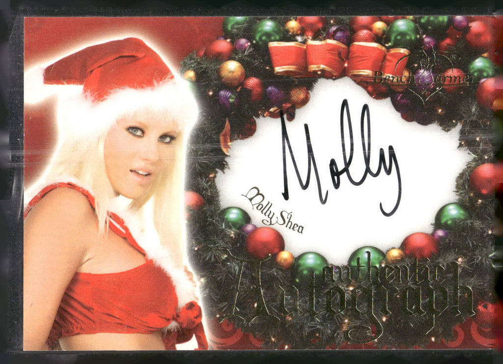 2006 Bench Warmer Holiday Series #7 Molly Shea Holiday Autographs