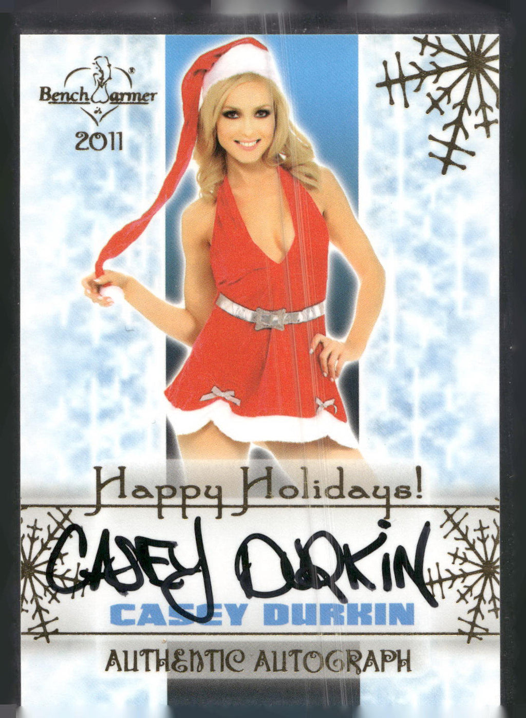 2012 Bench Warmer Holiday #NNO Casey Durkin