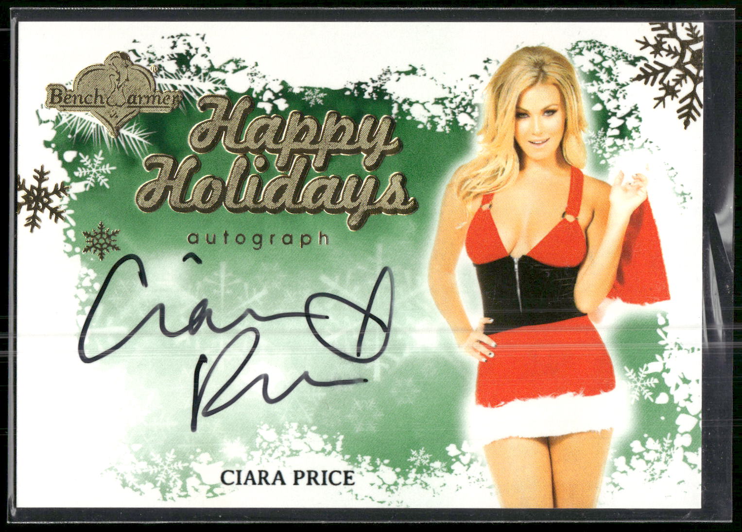 2014 Bench Warmer Holiday Ciara Price